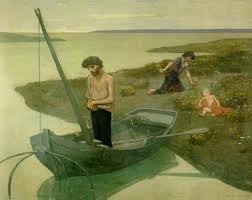 The Poor Fisherman - Oil on canvas, 155 x 192.5 cm (5' 1