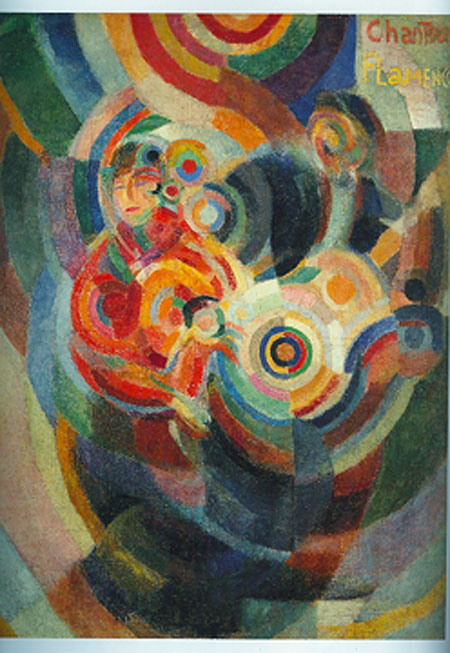 Flamenco-singer-Sonia Delaunay-1916