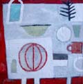 Cantaloupe Nancy Pickard,  oil on canvas 50 x 50cm
