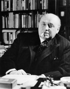 *1886-1956+Schriftsteller, Arzt, DPortr„t mit ZigaretteFoto: Fritz Eschen