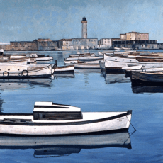 Weiße Boote, 1956