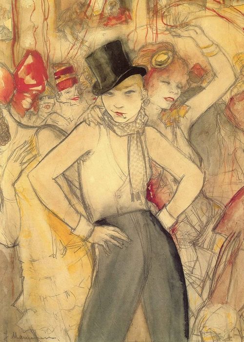 Metropolis Berlin by Jeanne Mammen (1890-1976)