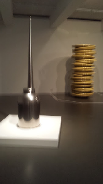 (No Title) Oil Can 2004 and (No Title) Stacked Plates 2010