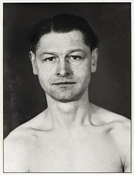 Political Prisoner 1943, printed 1990 by August Sander 1876-1964