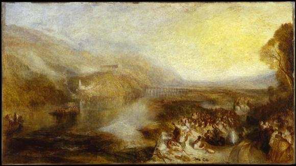The Opening of the Wallhalla, 1842 exhibited 1843 by Joseph Mallord William Turner 1775-1851