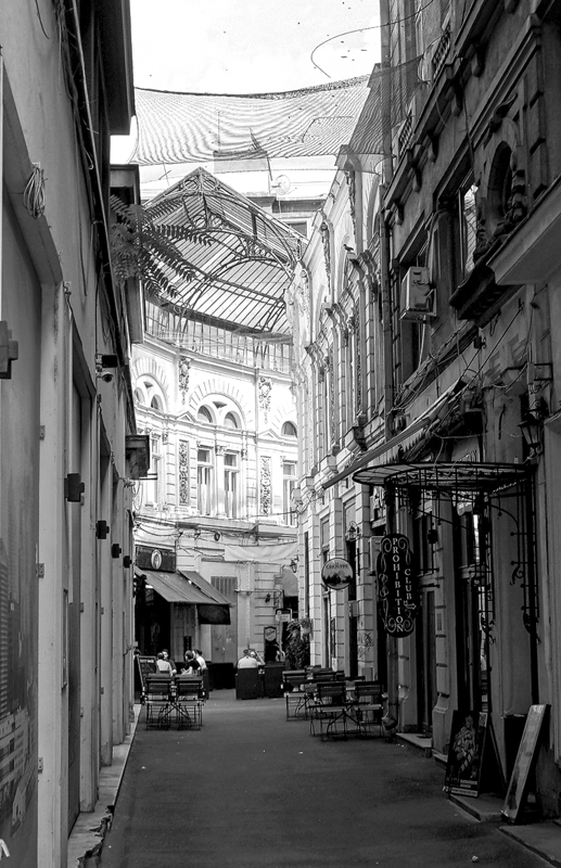 Gasse in Bukarest
