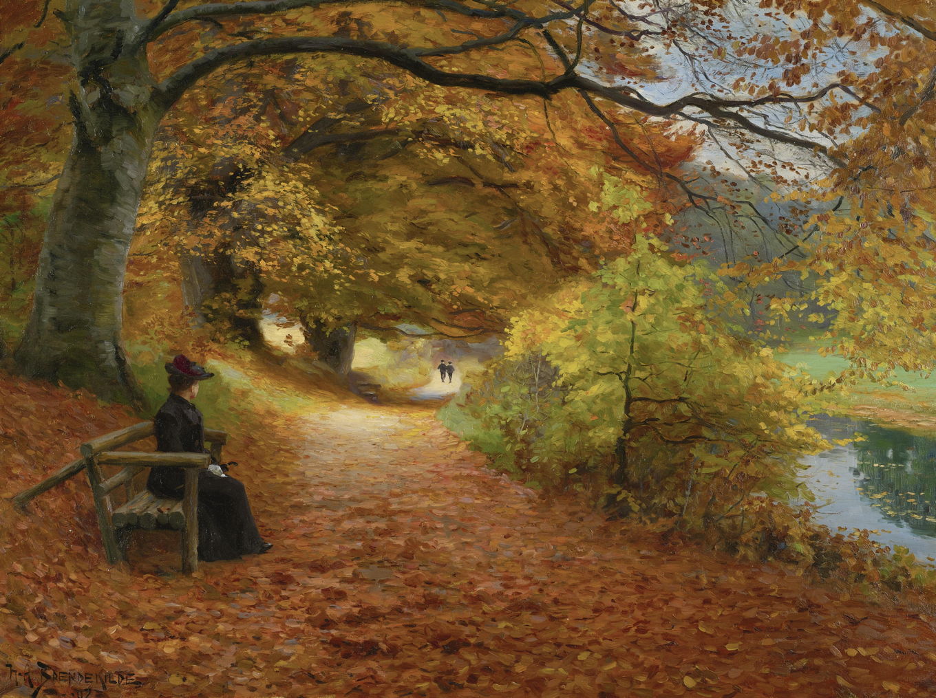 brendekildewoodedpathautumn